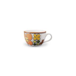 TAZA TÉ FLORAL NARANJA